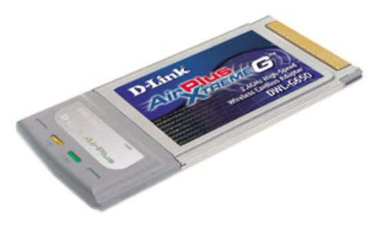 Picture of D-Link DWL-G650 Wireless Cardbus Adapter, 802.11g, 108Mbps
