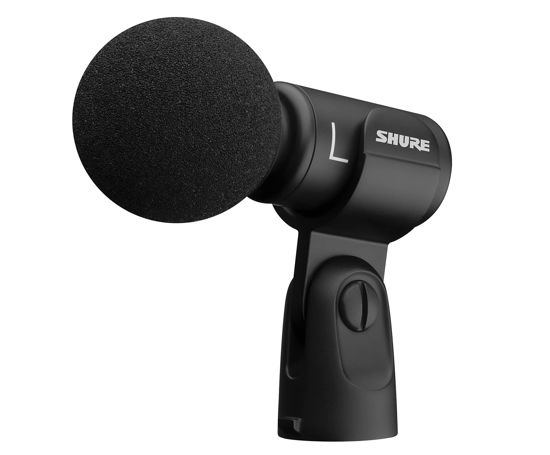 Shure MV88 Stereo USB Microphone Condenser Microphone for Streaming and Recording Vocals Instruments Mac Windows Compatible Real Time