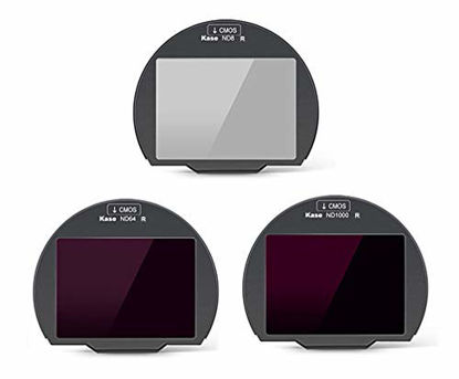 Picture of Kase Clip-in 3 Filter Kit ND8 ND64 ND1000 3 6 10 Stop Dedicated for Canon EOS R Camera
