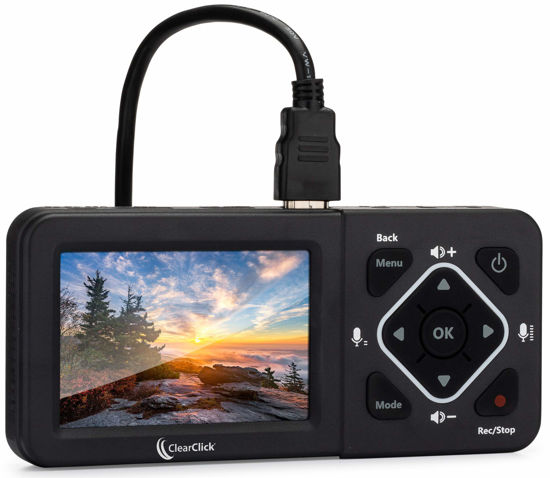 Picture of ClearClick HD Video Capture Box Ultimate - Capture and Stream Video from HDMI, RCA, VHS, VCR, DVD, Camcorders, Hi8