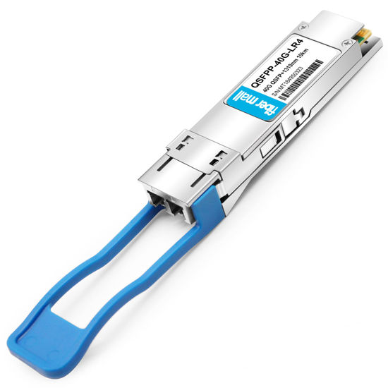 Picture of QSFP 40G + LR4 for Arista Networks QSFP-40G-LR4 ,40GBASE-LR4 QSFP+ 1310nm (CWDM4) 10km LC DOM Optical Transceiver Module