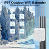 Picture of WAVLINK Outdoor WiFi 6 Extender AX1800 High Power Outdoor Weatherproof WiFi Range Extender Access Point with Passive/Active POE, Dual Band 2.4GHz+5GHz, 4x8dBi Detachable Antenna