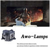 Picture of AWO Original NSHA Lamp Bulb for LMP-H260 with Housing for Sony VPL-VW500ES,VPL-VW600ES Projectors