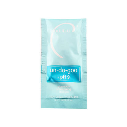 Picture of Malibu C Un-Do-Goo Shampoo (1 Packet) - Clarifying Shampoo to Remove Product Build Up + Resins from Hair - Shine Restoring, Moisturizing Cleansing Shampoo
