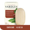 Picture of Yardley London Moisturizing Bath Soap Bar Shea Cocoa Butter, Helps Soften Dry Skin with Pure Cocoa and Vitamin E, (4.0 oz, 1)