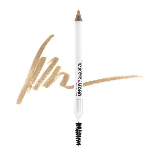 Picture of Eyebrow Pencil By Wet n Wild Brow-Sessive Brow Makeup Pencil Liner Blending Brush, Precise, Fine Tip, Shapes, Defines, Fills, Blonde Taupe