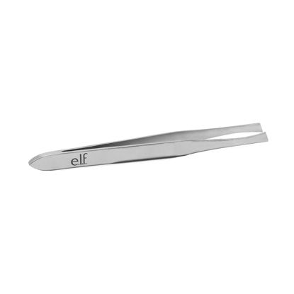 Picture of e.l.f., Slant Tweezer, Professional Quality Stainless Steel, Provides a Strong Grip, Removes Hairs Accurately, Shapes, Defines, Easy To Use, Ergonomically-Designed