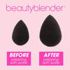 Picture of The BEAUTYBLENDER Pro Black Blender Makeup Sponge for blending liquid Foundations, Powders and Creams. Flawless, Professional Streak Free Application Blend, Vegan, Cruelty Free and Made in the USA