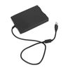 Picture of BOIU USB Floppy Drive 3.5inch USB External Floppy Disk Drive Portable 1.44 MB FDD USB Drive Plug and for PC Windows98SE Windows XP Vista Black