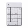 Picture of 2.4GHz Numeric Keypad Wireless USB Numeric Keypad Numpad Number with Mini USB Receiver 18 Keys for Laptop PC New(White)