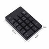 Picture of 2.4GHz Numeric Keypad Wireless USB Numeric Keypad Numpad Number with Mini USB Receiver 18 Keys for Laptop PC New(White)