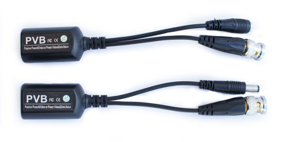 Picture of SPT 15-U1010 Passive Power and Video Balun (Black)