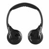 Picture of Terisass Wireless Car Headphones, 2 Channel IR Wireless Headphones for Kids, in Car Wireless DVD Headphones