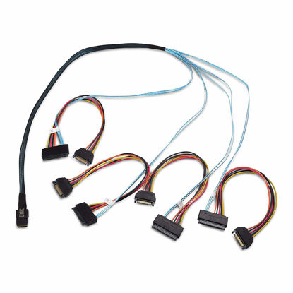 Picture of Cable Matters Internal Mini SAS to SAS Cable 1.6 Feet, 0.5m (SFF-8087 to SFF-8482)