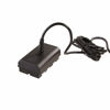 Picture of Fotga AC Power Adapter + NP-F Dummy Battery DC Coupler for NP-F970 NP-F960 NP-F770/F750/F550 to Power Video LED Light Camera Monitor YN300 II YN-600 W260 5080LED 5010LED 5012LED 5010A