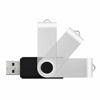 Picture of KOOTION 10 Pack 4GB Flash Drive 4gb USB 2.0 Flash Drives USB Drive Jump Drive Bulk Thumb Drive Swivel Memory Stick Black