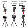 Picture of Camera Tripod, Famall Flexible Tripod Stand for Phone with Cold Shoe Phone Mount for iPhone Canon Nikon Sony Cameras