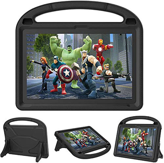 Picture of Kids Case for ?? 10 Tablet - DICEKOO Light Weight Shock Proof Kid Proof Cover Kids Friendly Case with Stand for All-New ?? 10 Tablet - Black