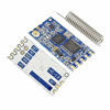 Picture of DAOKI 2Pcs SI4463 433Mhz HC-12 Serial Port Module Wireless 1000M Replace Bluetooth with Antenna