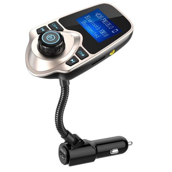 Km18 bluetooth store fm transmitter