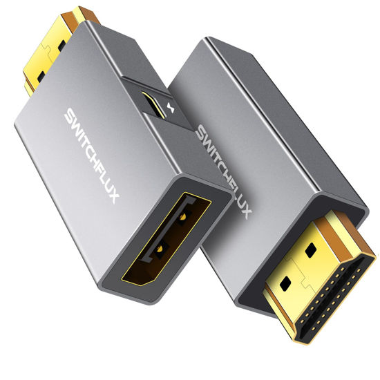 DisplayPort to HDMI Video Adapter - 1080p, Male/Female, 1 ft.