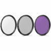 Picture of 55mm 7PC Filter Set for Sony Alpha a7, Alpha a7 II, Alpha a7 III Camera with 28-70mm Lens, a6600 with 18-135mm Lens - Includes 3 PC Filter Kit (UV-CPL-FLD) and 4PC Close Up Filter Set (+1+2+4+10)