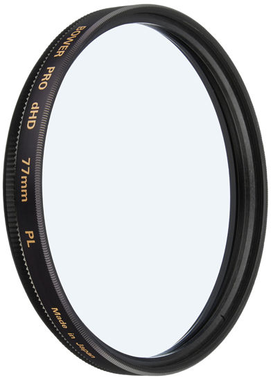 Picture of Bower FP77 77 mm Pro Digital High Definition Linear Polarizer Filter (Black)