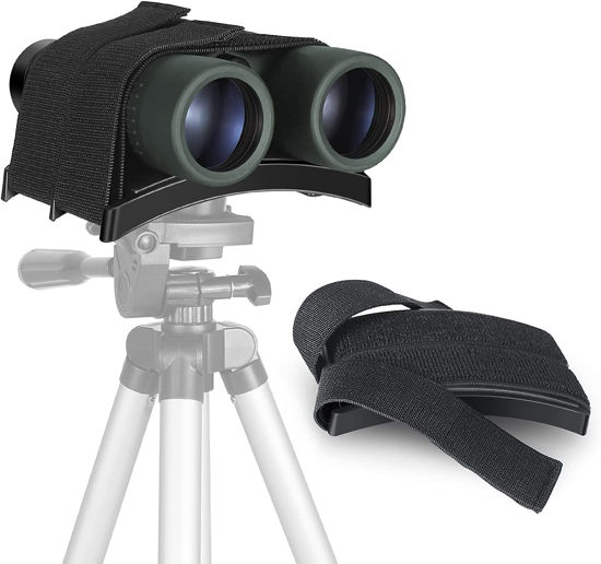 Picture of CelticBird Universal Binocular Tripod Mount -1/4-20 - for Stable Connecting Binocular and Tripod - Compatible with Most Tripods