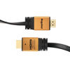 Picture of 4K Flat HDMI Cable 35ft - Bugubird High Speed 18Gbps HDMI 2.0 Cable with Ethernet Support 4K @60Hz Ultra HD 2160P 1080P 3D HDR and Audio Return(ARC) - 3 Colors and Multiple Lengths are Available