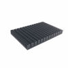 Picture of Awxlumv Aluminum Large Heatsink 5.9 x 3.6 x 0.59 Inch /150 x 93x 15 mm Black Heat Sinks Fins for Cooler RTX 3090 3080 ti Backplate PCB LED Motherboard (2 Pcs)