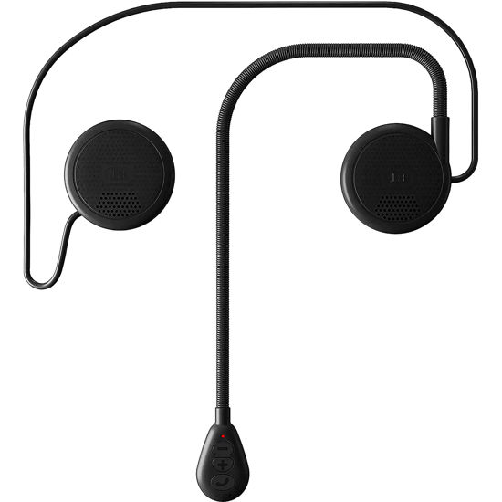 Thin headphones with online mic