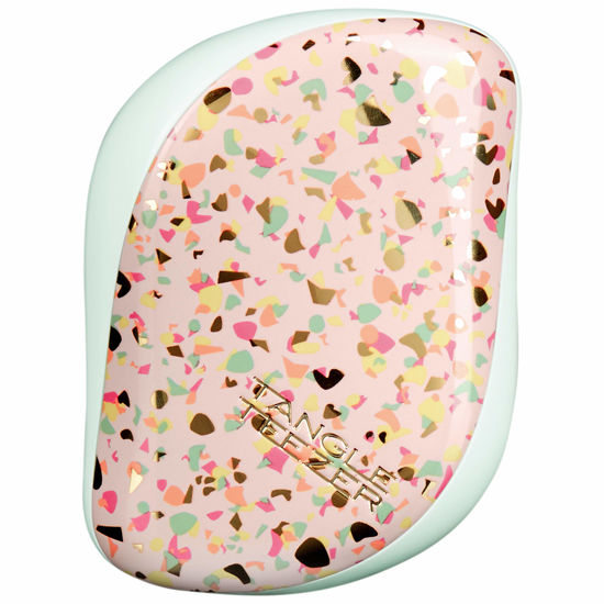 Picture of Tangle Teezer Compact Styler, Detangling Hairbrush, Terazzo