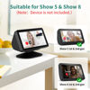 Picture of HomeMount for Echo Show Stand - Adjustable Magnetic Tilt Alexa Show Stand, Non-Slip Base Compatible with Echo Show 5/ Show 8 (1st & 2nd Gen) Black