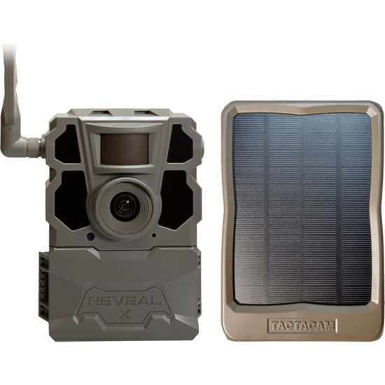 Picture of TACTACAM Reveal X Gen 2.0 LTE Cellular Trail Camera Reveal External Solar Panel