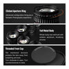 Picture of TTArtisan 35mm F0.95 APS-C Large Aperture Manual Focus Mirrorless Cameras Lens for EOS-M Mount Compatible with M1 M2 M3 M6 M6II M10 M50 M100 M200