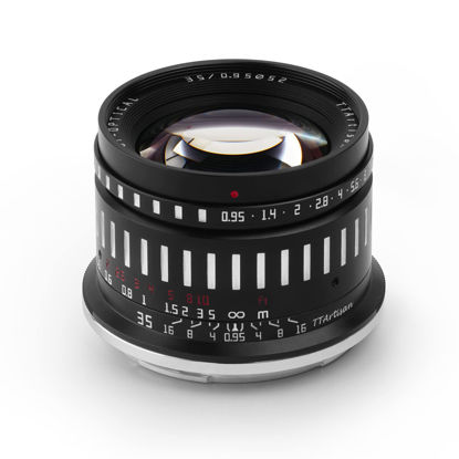 Picture of TTArtisan 35mm F0.95 APS-C Large Aperture Manual Focus Mirrorless Cameras Lens for Z Mount Compatible Like Z50