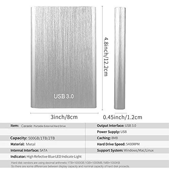 GetUSCart- External Hard Drive 1TB 2TB High Speed USB 3.1 Portable HDD ...