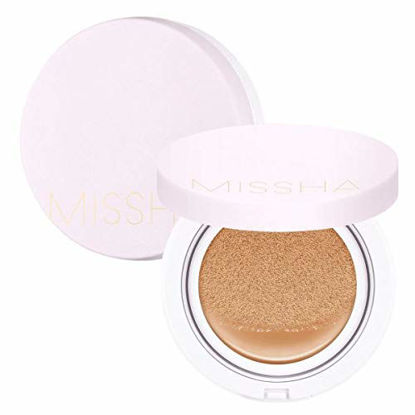 Picture of MISSHA Magic Cushion Foundation No.27 Honey beige for medium/tan skin - Flawless Coverage, Dewy Finish, Easy Application for All Skin Types