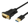 Picture of CableCreation USB 3.0 to VGA Cable 6 Feet, VGA to USB Adapter Cord 1080P @ 60Hz, External Video Card, Only Support Windows 10/8.1/8 / 7 (NO XP/Vista/Mac OS X), Black