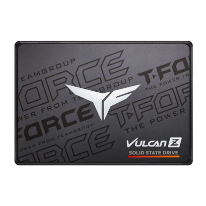 Picture of TEAMGROUP T-Force Vulcan Z 480GB SLC Cache 3D NAND TLC 2.5 Inch SATA III Internal Solid State Drive SSD (R/W Speed up to 540/470 MB/s) T253TZ480G0C101