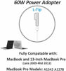 Picture of Compatible with MacBook Pro Charger, 60W Power Adapter, L-Shaped Connector Charger for Mac Book and 13-inch Mac Book Pro (Before mid-2012 Model)