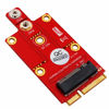 Picture of M.2 (NGFF) Key B to Mini PCI-E Adapter for 3G/4G/5G Module