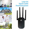 Picture of WiFi Extender Signal Booster 1200Mbps Dual Band Network Repeater with Long Range Coverage Wireless Internet Amplifier 2.4 & 5.8 GHz Wireless Signal