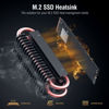 Picture of Acidalie M.2 SSD heatsink with Double Layer Aluminum and 4 Copper Heat Pipes Cooler for M.2 SSD 2280[Black]