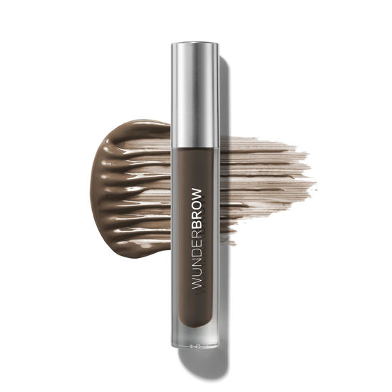 Picture of WUNDERBROW Waterproof Eyebrow Gel, Black/Brown, Vegan and Cruelty-Free