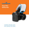 Picture of LumiQuest Soft Screen, Flash Diffuser & Light Softener, Universal Classic Design for Digital SLR Cameras, Neon Blue