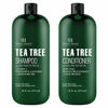 Picture of Botanic Hearth Shampoo and Conditioner Set - with 100% Pure Tea Tree Oil, for Itchy and Dry Scalp, Sulfate/ Paraben Free - for Men and Women - 16 fl oz each