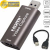 Picture of BlueAVS HDMI to USB Video Capture Card 1080P for Live Video Streaming Record via DSLR Camcorder Action Cam (Coffee)