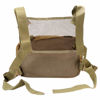 Picture of Croogo Tactical Recon Kit Bag Chest Bag Chest Front Pack Adjustable Radio Chest Harness Bags,Khaki-BDB03