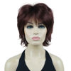 Picture of Lydell Short Layered Shaggy Wavy Full Synthetic Wigs (33A Dark Auburn)